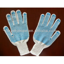 7 gauge PVC dotted knit gloves